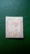 Leeward Islands * 6d QV kolonie angielskie brytyjskie