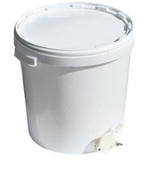 ODSTOJNIK 33L/40kg Pojemnik na Miód Zawór do Miodu Hoobok Wiadro Atest