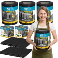 TAŚMA OGRODZENIOWA ANTRACYT 19X35 OSŁONA NA PŁOT OGRODZENIE PANELOWE GRAFIT