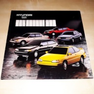 Hyundai Scoupe, Sonata, Excel 1991