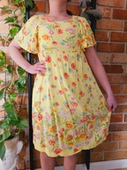 romantyczna Sukienka dla dziewczynki kwiaty boho r 9-10 lat 140cm