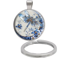 Brelok do kluczy/ka - Ważka - ozdobna zawieszka, plecak, portfel