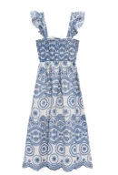 sukienka hiszpańska grecki styl fajans haft długa