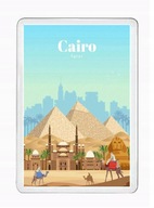 KAIR EGIPT magnes pamiątkowy na lodówkę akrylowy
