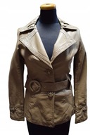 KURTKA DAMSKA SKÓRZANA Z PASKIEM r. S nr 408