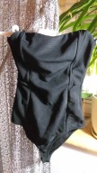BODY CZARNE BERSHKA SEKSOWNE R XS