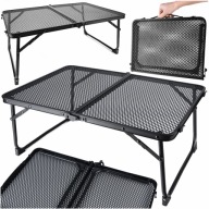 STOLIK SKŁADANY TURYSTYCZNY KEMPINGOWY STOLIK OGRODOWY BIWAKOWY ALUMINIOWY