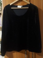 bluzka aksamitna Hennes roz 46