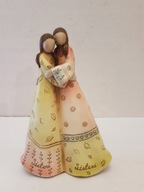 FIGURKA CERAMICZNA SKANDYNAWSKA DO GABLOTY SIOSTRY