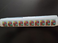 15-lecie Kapituły Orderu Uśmiechu - znaczek Fi 2729, 10 szt w szeregu