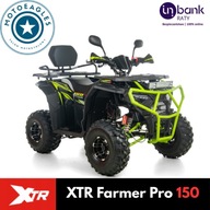 QUAD XTR FARMER PRO 150 X1 NOWY TRANSPORT RATY FVAT PÓŁAUTOMAT LED