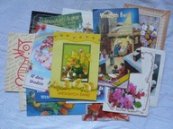 ZESTAW 20 POCZTÓWEK I KARNETÓW ŚWIĄTECZNYCH I OKOLICZNOŚCIOWYCH