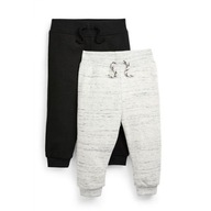 Primark 2pack chłopięce spodnie joggery dresowe 80