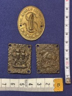 elementy bransolety ze znakami zodiaku, plakieta z maszyny do szycia Singer