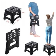 KRZESŁO TABORET DRABINKA STOPIEŃ SKŁADANY KUCHENNY ANTYPOŚLIZGOWY 22CM