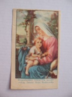 BŁOGOSŁAWIENI, KTÓRZY CIĘ SERCEM MIŁUJĄ stary ŚW. OBRAZEK