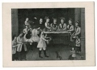 ZRĘKOWINY OBRAZ MALARSTWO LUDOWE KRAKÓW ETNOGRAFIA 1951