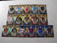 Karty piłkarskie 100 CLUB, KOMPLET 16 KART, TOPPS MATCH ATTAX EXTRA 2023/24