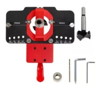 Szablon do Wiercenia Zawiasów 35 mm Precyzyjny Przyrząd Stolarski