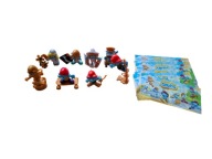 The Smurfs Smerfy zestaw Kinder Peyo 2021 figurki + karteczki