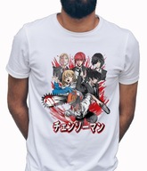 Koszulka męska bawełniana z nadrukiem CHAINSAW MAN