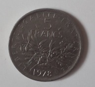 Francja 5 franków 1978 POLECAM