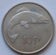 Irlandia 10 pens 1971 - stan 1/2
