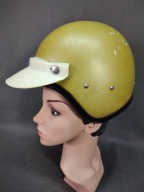 Kask motocyklowy ORZESZEK z czasów PRL-u.