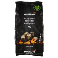 Rozpałka kostki 72 szt podpałka EKOLOGICZNA 100% naturalna zdrowa - Mustang