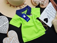 Lupilu - nowa polo seledyn , łasiczka r 62/68