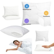 PODUSZKA ANTYALERGICZNA ZESTAW 2X DO SPANIA PIKOWANA KULKA SILIKONOWA