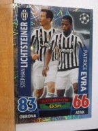 MATCH ATTAX 2015-2016 Lichtseiner,Patrice EVRA 468 JUVENTUS