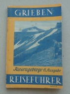 KARKONOSZE, GRIEBEN, PRZEWODNIK; 1938