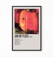 Plakat A4 z ramką ALICE IN CHAINS "JAR OF FLIES" 21x29,7cm