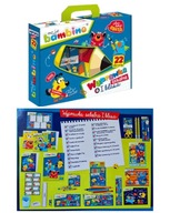 BAMBINO WYPRAWKA SZKOLNA DUŻY ZESTAW 22 ELEMENTY KOMPLET DLA DZIECKA