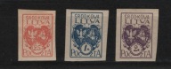 Litwa Środkowa Fi. 1-3 A - komplet czyste *