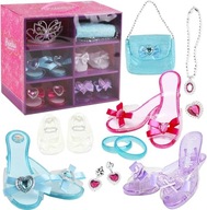 AKCESORIA KSIĘŻNICZKI DLA DZIECI PRZEBRANIE BUTY TOREBKA BIŻUTERIA PREZENT