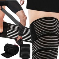 OPASKA KOMPRESYJNA STABILIZATOR KOLANA 70 CM RZEPUNIWERSALNY BANDAŻ +GRATIS