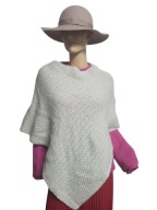 SOLAR ciepłe PONCZO z alpaką