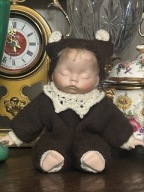 LALKA PORCELANOWA TESSA BABY - CUDNY BOBAS TESSA - VINTAGE