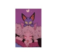 Plakat „Moonlit Dream” – Ilustracyjny Plakat Anime