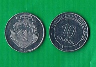 Kostaryka 10 colones (nowy wzór) - 2023 ( 2025)