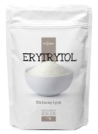 ERYTRYTOL SŁODZIK NATURALNY 0 KALORI ERYTROL ( 2 x 1kg ) 0 kcal PREMIUM