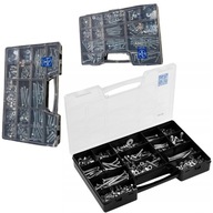 ZESTAW 560 SZTUK ŚRUB NAKRĘTEK PODKŁADEK WKRĘTÓW DO GARAŻU LUX-TOOLS ŚRUBEK