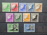 Niemcy,Deutsches Reich 1934, Mi. 529-39