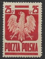 Polska xx C112 fauna orzeł MNH VF