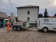 Wiertnica do geotechniki i drogownictwa