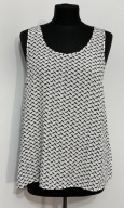244 Lindex nowoczesny wzór geometryczny delikatna letnia casual M