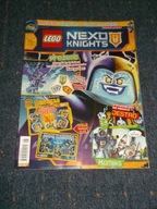 LEGO NEXO KNIGHTS 5/2017 ,komiks,2 plakaty, zabawy,labirynt, pościg aarona,