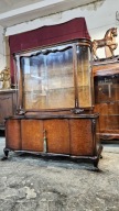 Stara Piękna -Witryna -Komoda -szafka Konkretna Dwuczęściowa